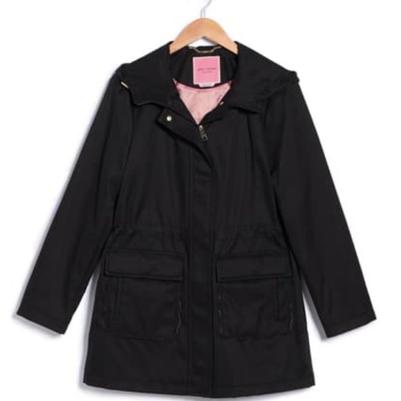 Kate Spade hooded water resistant trench coat - Picture 1 of 5